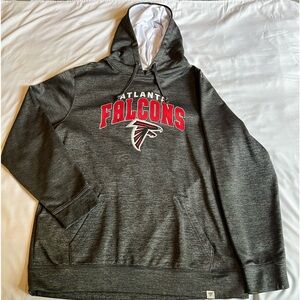 Men’s long sleeve Atlanta Falcons hoodie; size XL; good shape
